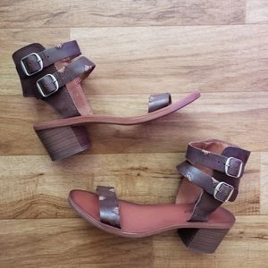 Lucky Brand Strappy Heeled Sandals